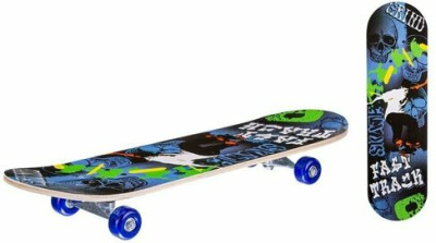 Скейтборд деревяный с принтом IT106659