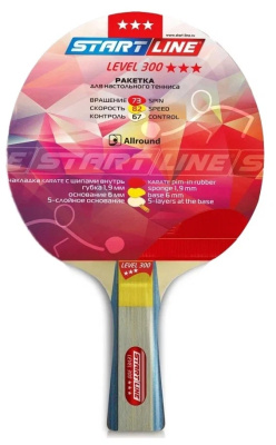 Ракетка коническая для настольного тенниса Start Line LEVEL 300 124023