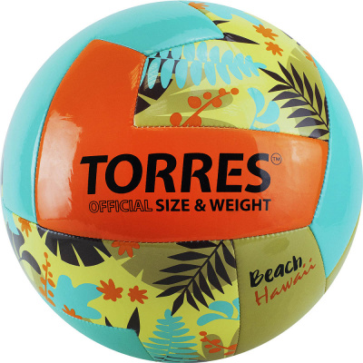 Мяч волейбольный TORRES Hawaii V32075В р5