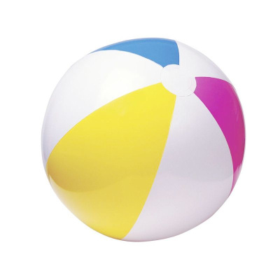 Мяч 4-х цветный INTEX 61 см