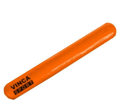 Светоотражающий браслет для детей 30*220мм оранжевый Vinca sport