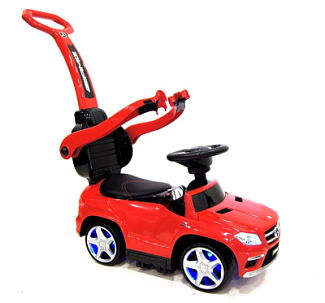 Каталка детская River Toys Мercedes-Benz GL63 VIP с ручкой