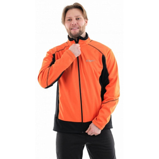 Куртка Dragonfly Explorer Black-Orange мужская, Softshell