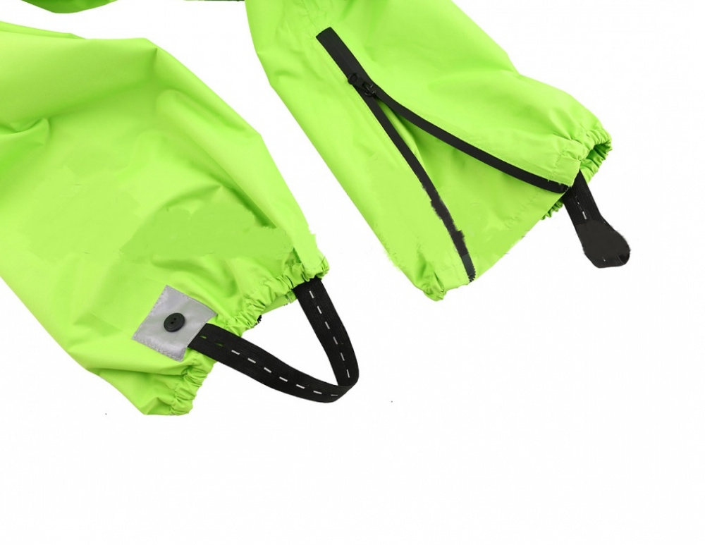 дождевик мембранный (куртка+брюки) ataki adventure hi-vis зеленый,m
