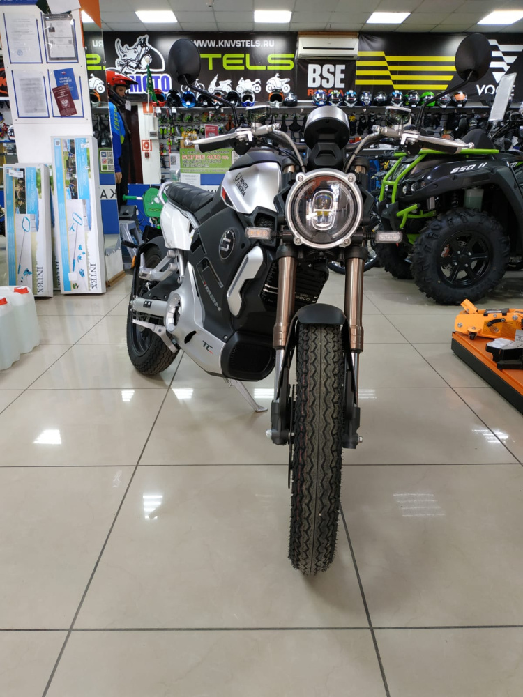 электромотоцикл white siberia super soco tc max
